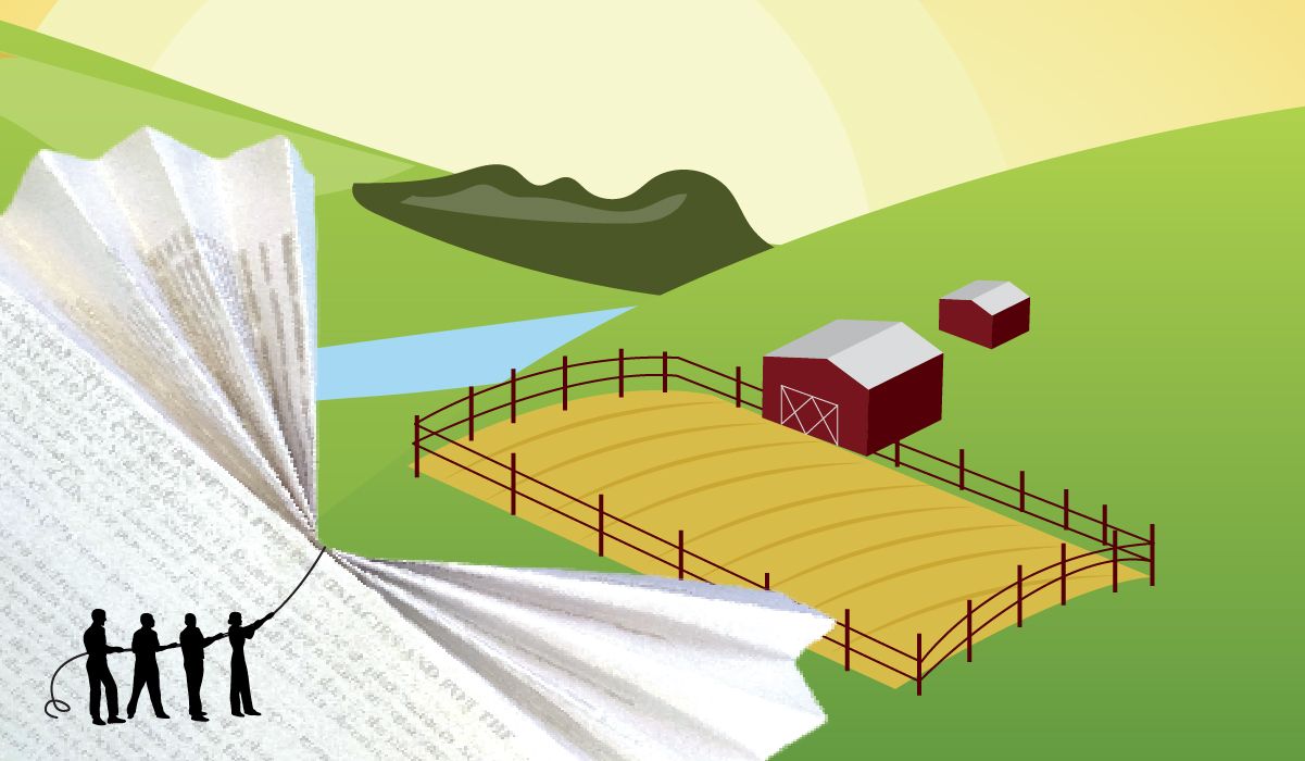 Illustration of getting prescriptions to rural areas