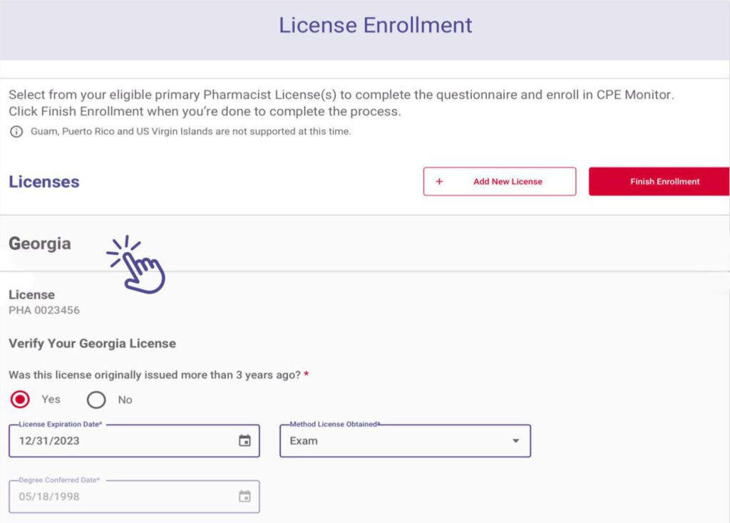 Screenshot detailing CPE Monitor License Enrollment updates